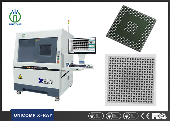 Unicomp AX8200MAX 2.5D X Ray Machine Medição automática para PCBA BGA QFN