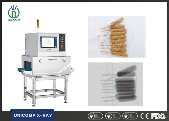 Fabrica de fornecimento de Unicomp Máquina de raios X Defeitos de inspecção de alimentos