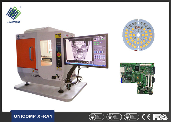 Máquina rápida do Desktop X Ray da velocidade PCBA da detecção, equipamento eletrônico da inspeção