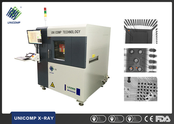 Máquina Unicomp LX2000 do PWB X Ray da operação em linha para a indústria fotovoltaico