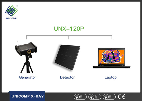 Radiografia portátil Unicomp X Ray System Detecting Explosives Weapons de UNX-120P