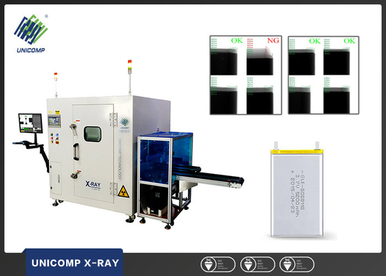 Em-linha detector da máquina da bateria de lítio X do polímero Ray para baterias varous dos tamanhos
