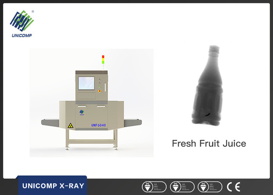sistema de inspeção 0.2-7.5mA do alimento 40-120kV e da bebida X Ray para o produto no volume