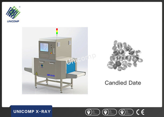 Sistema da imagem da disposição do detector de 40-120KV Unicomp X Ray Automatic Rejection Food Linear