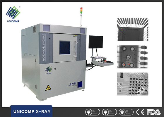 Câmera Unicomp X Ray 130kV de HD para inspecionar placas de PCBA