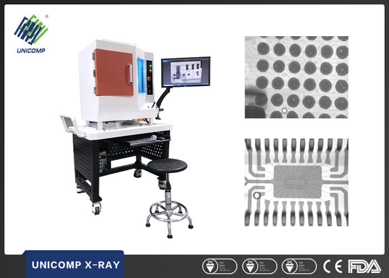 Vácuos superiores 0.5kW 90kV X Ray Inspection Machine da soldadura do banco 5µm