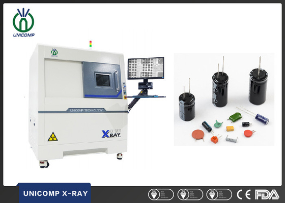 Defeitos internos X Ray Inspection Equipment Micro Focus do capacitor eletrônico