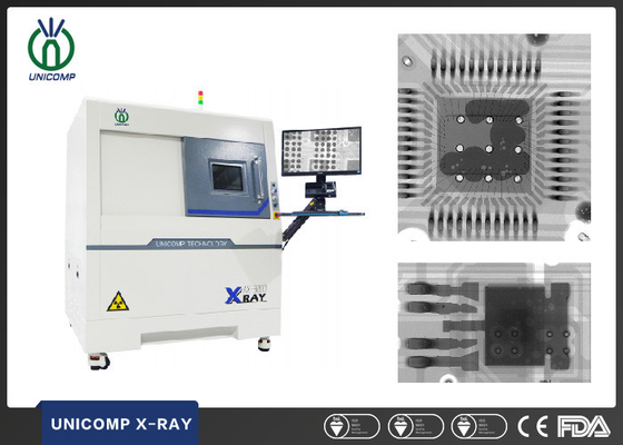 Detector X Ray Machine For EMS SMT PCBA QFP de Unicomp AX8200max FPD