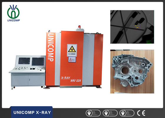 8KW NDT X Ray Inspection Machine 225kV Unicomp UNC225 para o motor de automóveis