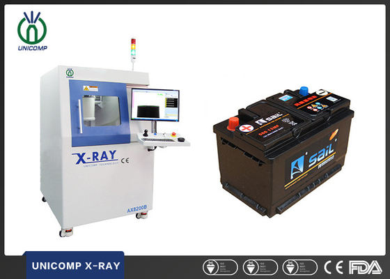 Máquina de raio X de Unicomp AX8200B para o enrolamento de bobinas laminado da pilha de bateria do Li-íon do polímero perfurador cilíndrico automaticamente