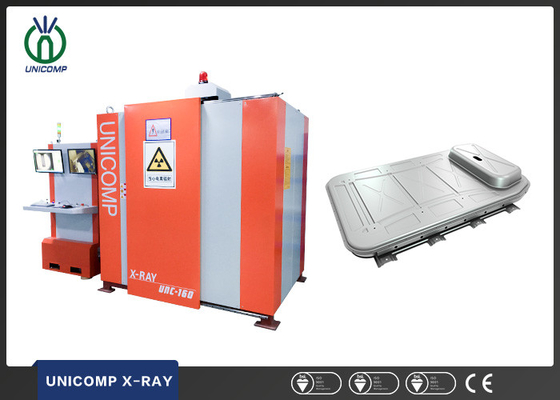 As caixas de bateria das carcaças de alumínio do veículo elétrico racham as falhas da porosidade detectadas pela máquina do raio de Unicomp UNC160 NDT X