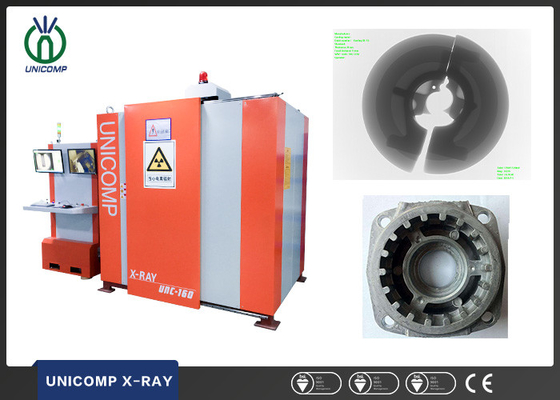 Equipamento do raio X do NDT da radiografia de Unicomp 160KV para a auto inspeção de moldação da porosidade das peças