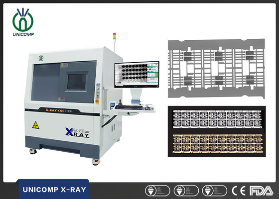 5 máquina de raio X fechado Unicomp do tubo 90kv do micro AX8200Max para testes do leadframe do semicon