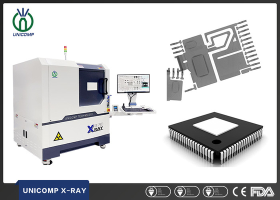 Máquina Unicomp AX7900 do raio de x da conformidade de FDA do CE para a verificação de solda do vácuo do EMS SMT PCBA BGA QFN CSP