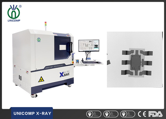 Sistema do raio X do tubo AX7900 do fim de Unicomp com o FPD que inclina a vista para a inspeção da qualidade do cabo &amp; dos fios de SMT EMS BGA IC