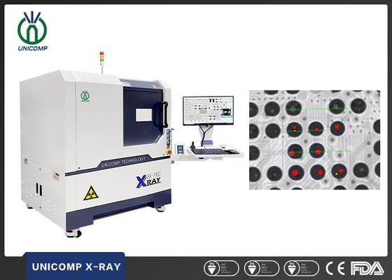 Sistema da imagem latente do tubo FPD de Unicomp AX7900 Digitas X Ray Machine 90kV para SMT EMS BGA