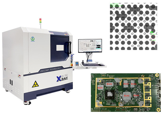 Máquina de raios X de alta penetração Unicomp AX7900 para inspecção de placas de circuito impresso