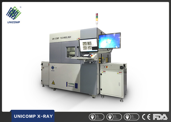 Máquina Unicomp da eletrônica X Ray de SMT PCBA de alta velocidade Inline com identificação automotivo