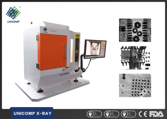 Máquina eficiente alta da inspeção de BGA X Ray, micro sistemas de armário do foco X Ray