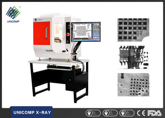 Máquina da inspeção de HD BGA X Ray para componentes eletrônicos e bondes