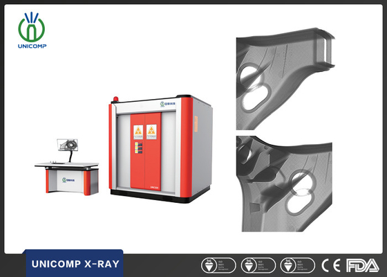 Detectar falhas internas no suporte do carro com Unicomp UNC320 X-Ray
