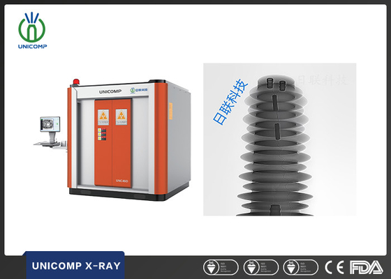 Unicomp UNC160 Máquina de raios X de alta precisão para NDT Sistema de inspecção de qualidade de fundição de alumínio industrial