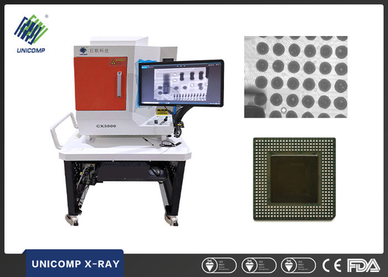 1uSv/h 0.5kW X Desktop Ray Machine 5μm para placas de PCBA