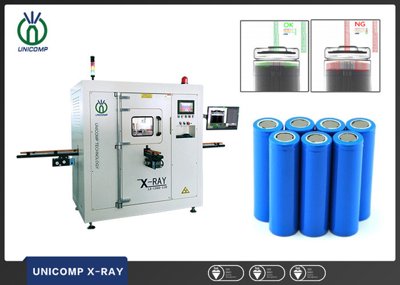 Bateria cilíndrica de 4KW Unicomp X Ray Detection Machine 18650