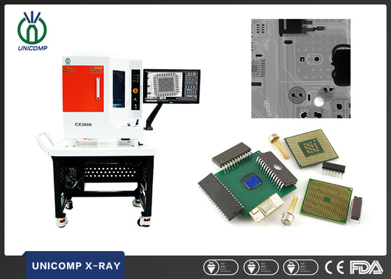 90kV X Desktop Ray Machine 5um fechou o tubo para componentes da eletrônica