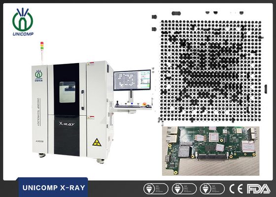 Solda do diodo emissor de luz CSP QFN de Unicomp AX8500 X Ray Inspection Machine For SMT EMS BGA