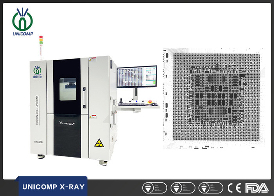 Eletrônica X Ray Machine 110kV Unicomp AX8500 de CSP SMT para SMT PCBA BGA QFN