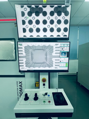 AX9100max Máquina de raios X Eletrônicos Com Seguimento de Ponto Fixo Durante a Inclinação FPD