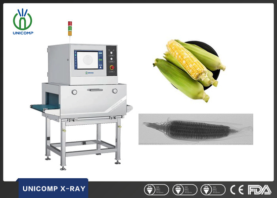Indústria de Alimentos e Bebidas Máquina de Raios X Algoritmo de aprendizado profundo de IA Identificar e remover objetos estranhos automaticamente