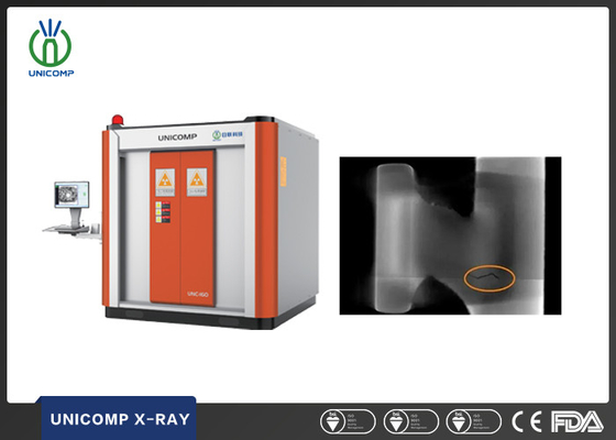 UNC160 Máquina de inspecção NDT de raios-X para peças de fundição 480w Serviços de energia de tubos luminosos