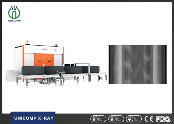 Máquina de raios-X NDT avançada da série UNL para inspecção de pneus DR U tipo detector de matriz de linha