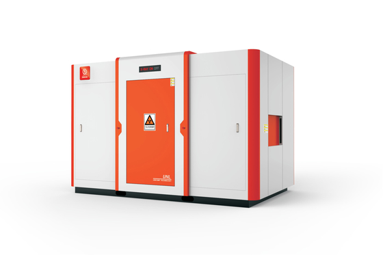Tubos de raios-X separados Tipo 6000KG Máquina de raios-X NDT da série UNL para inspecção do eixo da roda DR
