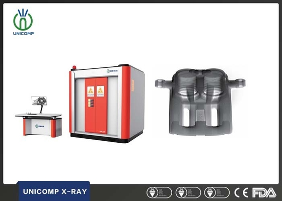 Equipamento de raios-X NDT da série UNC DR com detector de silício amorfo e impressão de 2600*2784*2440mm
