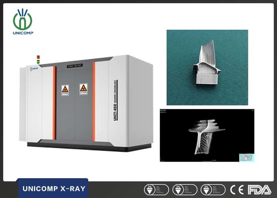 Máquina de tomografia computadorizada e de inspecção por raios-X Unicomp UNCT3200 para a verificação de pás do motor