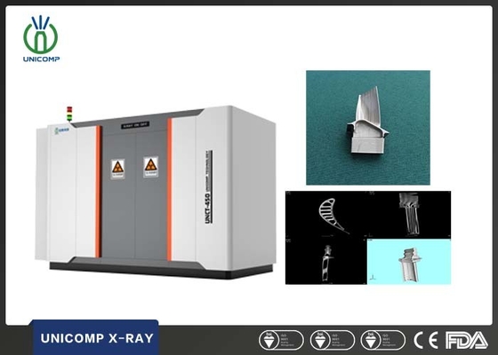 Máquina de tomografia computacional 3D de raios-X de 320KV Unicomp UNCT3200 para testes não destrutivos de peças de fundição automotiva