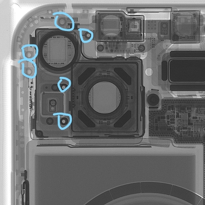 Unicomp AX7900 Máquina de raios X 2D 2.5D de altas especificações para inspeção de celulares e verificação de rachaduras