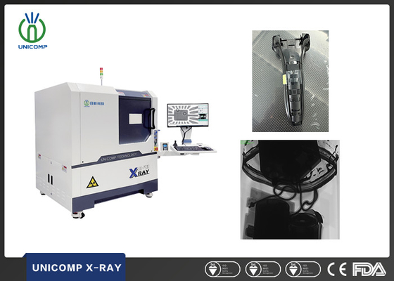 Equipamento de inspecção por raios-X de sistema de ampliação 600X para lâmina de barbear elétrica com tamanho de pixel de 85 μm