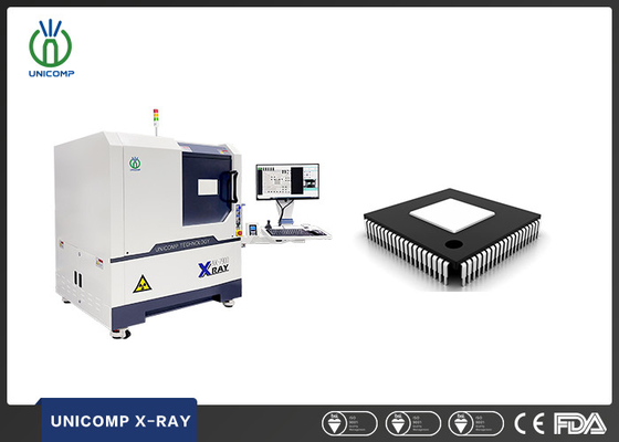 Máquina de raios X de alta precisão de 90kv em tempo real Unicomp AX7900 para controle de qualidade PCBA