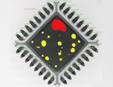 Unicomp Sistema de Inspeção de Análise de Raios X AX9100vs Multimodo 3D Microfoco