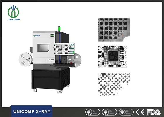Intensificador da máquina FPD do Desktop X Ray do foco de PCBA micro, cobertura do raio X de 48mm x de 54mm