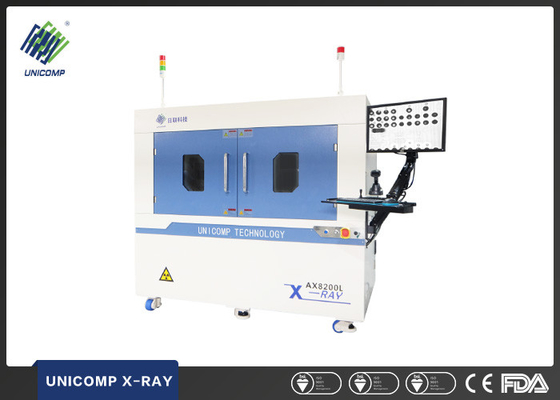 Máquina de inspecção de raios-X LED padrão da indústria com modo CNC e vazamento de raios-X de 1 uSv/h