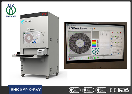 Eficiência elevada da eletrônica X Ray Chip Counter Unicomp CX7000L de SMT PCBA