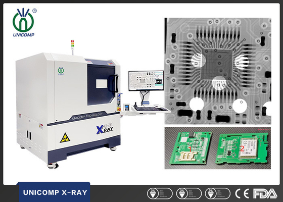 Micro foco Unicomp X Ray Machine AX7900 para a inspeção de SMT BGA Semicon IC
