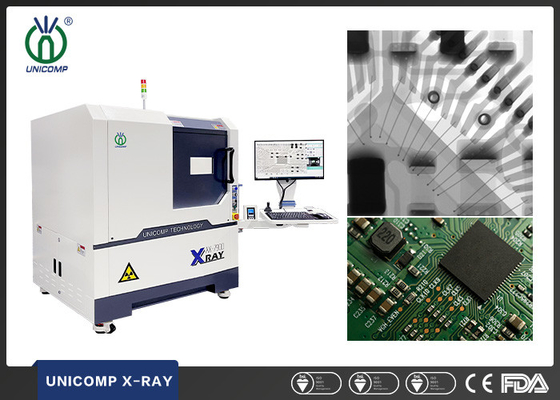 PWB X Ray Machine High Resolutions FPD de Unicomp AX7900 para a inspeção de SMT PCBA BGA