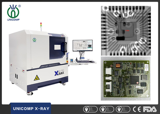Altas resoluções da inspeção do PWB PCBA BGA de AX7900 Unicomp X Ray Machine SMT