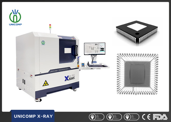 5 Um Micro Focus Unicomp X Ray Machine AX7900 para componentes Semicon IC